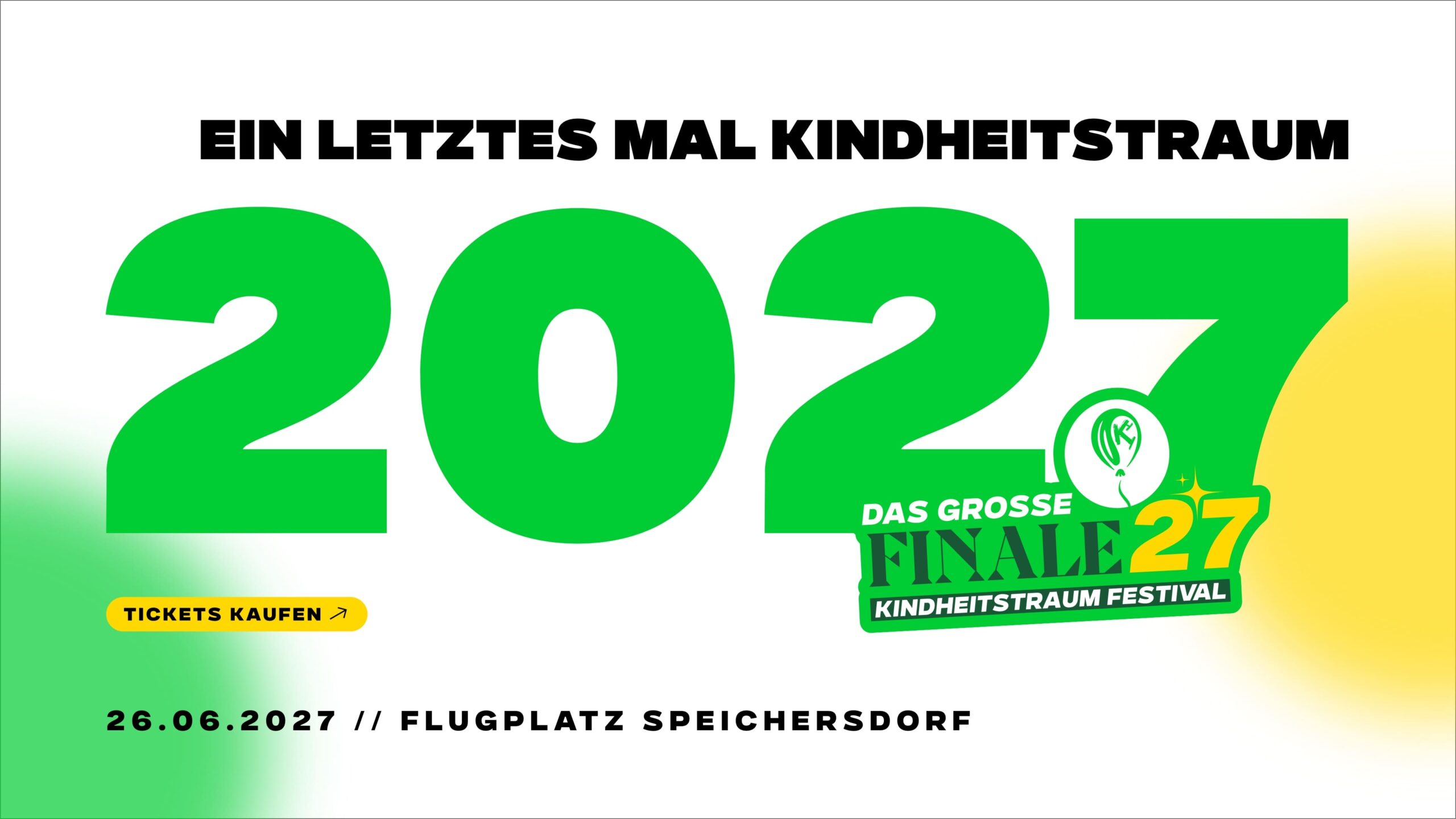 Kindheitstraum Festival 2027 artwork